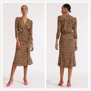 Veronica Beard Arielle Silk Dress